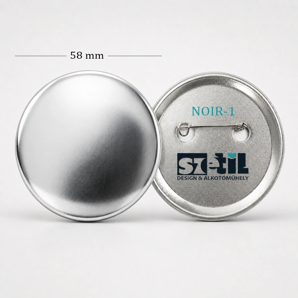 NOIR-1 Fém kitűző 58mm